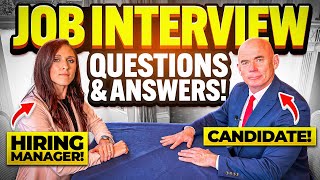 TOP 21 INTERVIEW QUESTIONS & ANSWERS! (How to PASS a JOB INTERVIEW!) Interview Tips!