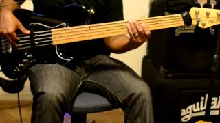How to play bass line to  Lettsanity by Lettuce