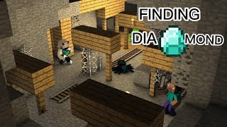 FINDING DIAMONDS 🤑🤑 | IN MINECRAFT POCKET EDITION 1.19||SURVIVAL SERIES EP 3