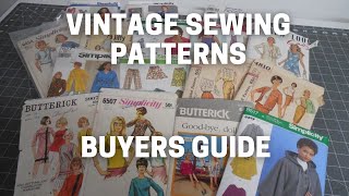 How to Buy Vintage Sewing Patterns: A Buyer's Guide