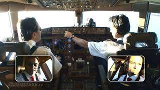 Pilotseye.tv - Austrian Boeing 777 Approach, Landing and Taxi to Gate - Narita