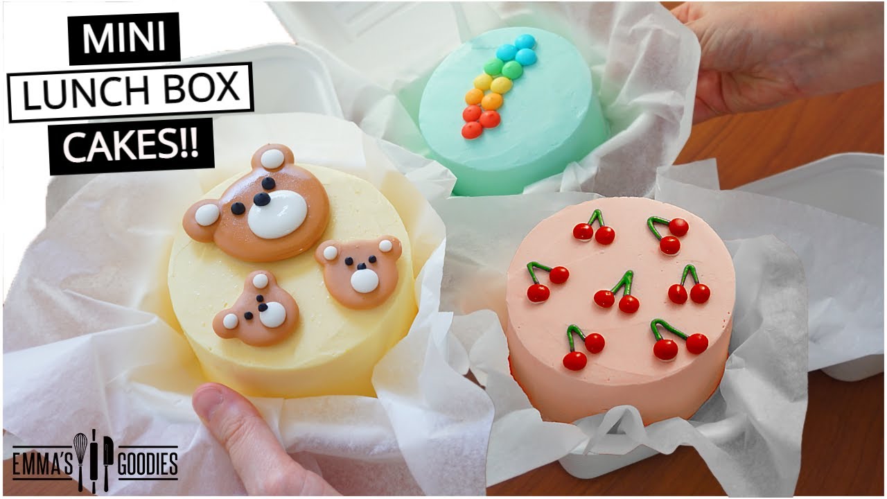 EASY Mini LUNCH BOX CAKES! 2 Million Subscriber Special!
