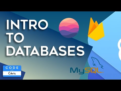 Intro to Databases (MySQL, CloudKit, Firebase, Core Data, Realm)