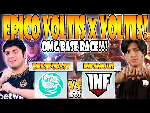 BEASTCOAST VS INFAMOUS BO3[GAME 1]K1 HECTOR VS PARKER-ESL ONE MALAYSIA-DOTA 2 PRO