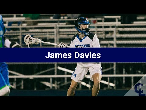James Davies Lacrosse Highlights | NC 2022 | Att, Mid