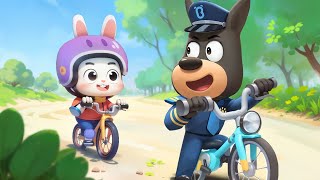 Download lagu Labrador Mengajarkan Anda Cara Mengendarai Sepeda 🚲| Animasi Lucu | Kepala Polisi Labrador mp3