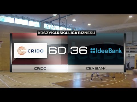Crido vs Idea Bank - VII kolejka - Warszawa - Koszykarska Liga Biznesu