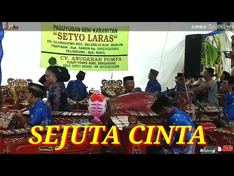 Sejuta cinta Karawitan SETYO LARAS live di jethak purworejo