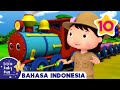 Kereta Warna Warni Belajar Warna Kartun Lagu Anak Populer Little Baby Bum Bahasa Indonesia