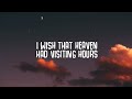 Ed Sheeran - Visiting Hours (Lyrics)