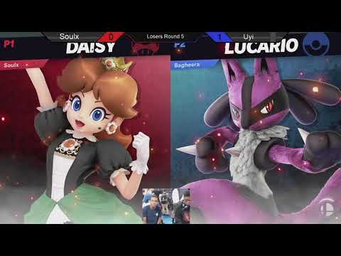 Smash Ultimate @ UCI #27 - SoulX (Daisy) vs Uyi (Lucario) [L. Round 5]