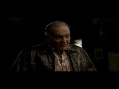 Sopranos - the gang gets the news of Vito's death