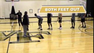 Use Danny Manning’s Defensive Slides for Quicker Feet! - Basketball 2015 #51