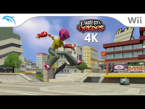 Skate City Heroes (4K / 2160p / 60fps) | Dolphin Emulator 5.0-18457 | Nintendo Wii