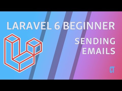Laravel 6 Beginner e14 Sending Emails