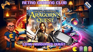 LOTR: Aragorn’s Quest | PSP | Middle-earth Adventure on Handheld! ⚔️🧙| Review & Gameplay