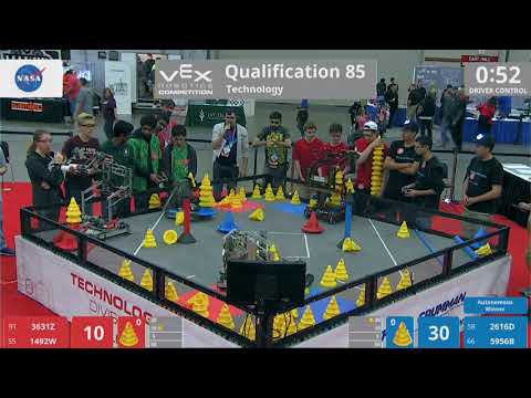 2018 VRC Tech Q85 - 3631Z 1492W vs 2616D 5956B - 62 to 100