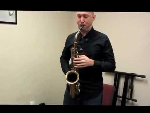 B.A.C. Horn Doctor - Matt Otto playing vintage Martin Committee Alto Saxophone