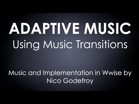Adaptive Music Using Music Transitions and Segments