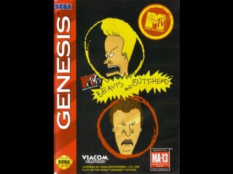Beavis and Butt-Head Megadrive