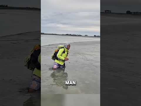 😱 Im Treibsand gefangen? Dieser Mann zeigte den einzigen Weg heraus! 🌊🆘