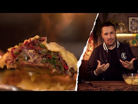 DRIED MEAT STEW WITH MANDIOCA AND BECHAMEL SAUCE!