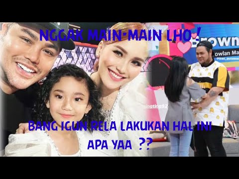 ternyata sudah tidak main main cinta igun ke ayu Ting Ting sampai rela lakukan hal ini lho