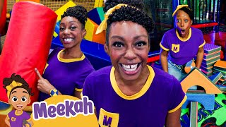 Building Block Playtime! 🔵| Meekah's Best Playground Building Block Moments! | Top Meekah Moments