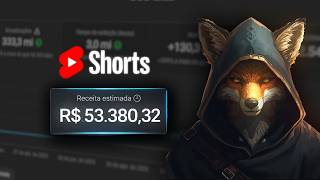 Como Eu Fiz R$53.380,32 com um Canal de Shorts do Zero (Aula Prática)
