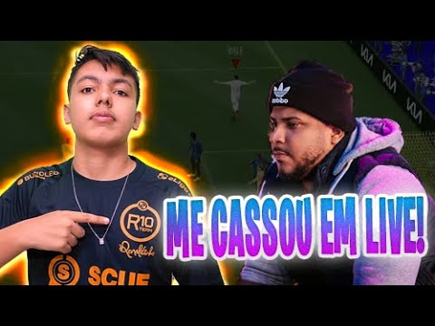 DANIELZIN PRO PLAYER DA R10 ME CAÇOU EM LIVE E INESPERADO ACONTECEU! FIFA 22