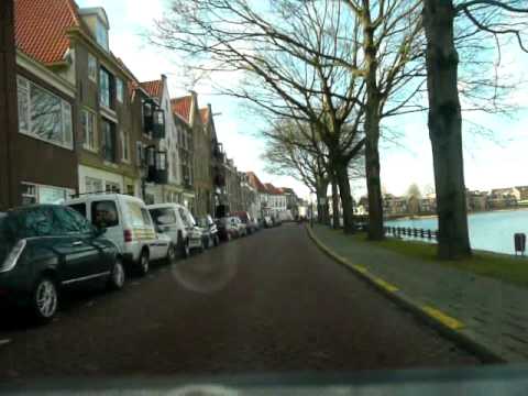 driving in holland. into weesp