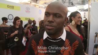 48th NAACP Image Awards Red Carpet: Milan Christopher