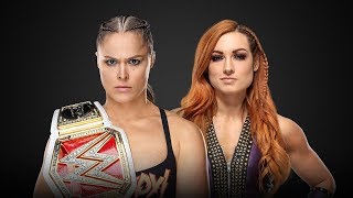 Ronda Rousey vs Becky Lynch Promo (My Way - Limp Bizkit) | WWE Wrestlemania 35