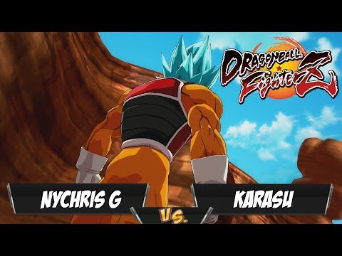 NYChris G(Nappa/SSGSS Vegeta/Trunks) Fights Karasu(Android 18/Adult Gohan/Trunks)[DBFZ PS4]