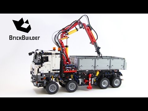 Vidéo LEGO Technic 42043 : Mercedes-Benz Arocs 3245