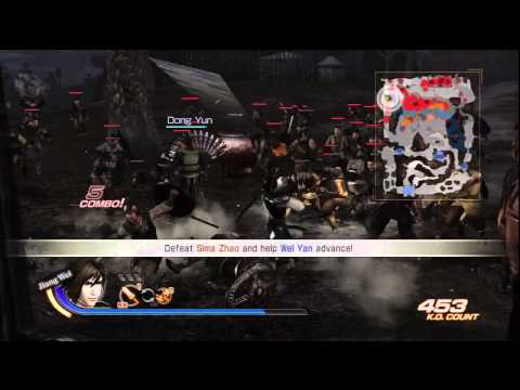 Shu Story Mode Stage 3-8 (1) Battle of   the Wuzhang Plains - Part 2 Dynasty Warriors 7 HD
