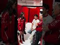 Lewis Hamilton Leclerc And Nina Dobrev In GP Miami