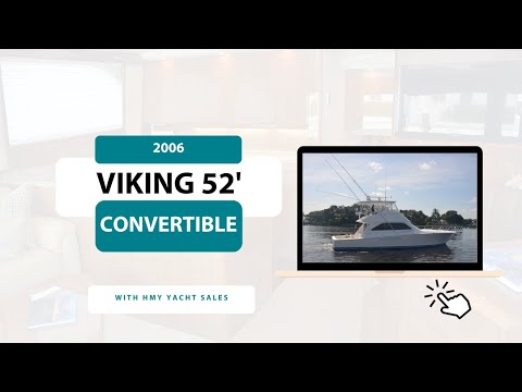 Viking 52 Convertible video