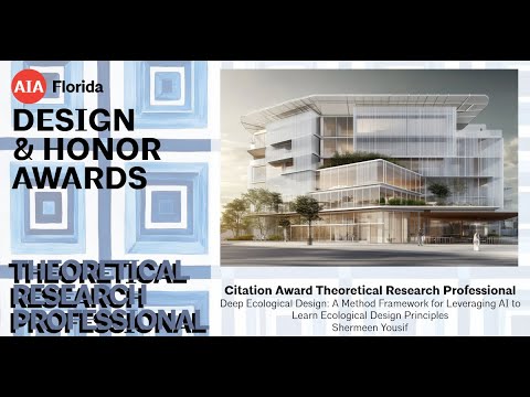 AIA Florida Research Award — Deep Ecological Design