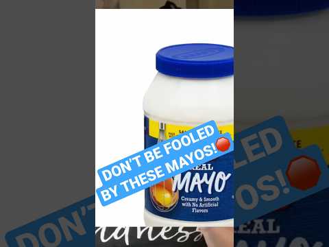 🛑Don’t Be Fooled By These Types of Mayo for Strict Keto! #keto #ketodiet #shorts #howtoketo
