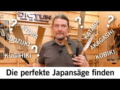 Finding the perfect Japanese saw – Ryoba, Dozuki, Kataba & more! Dictum expert tips