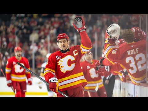 Backlund ignites Flames with 2-goal night! 🇸🇪🔥 Backlund agerar tändvätska för Flames med två mål!