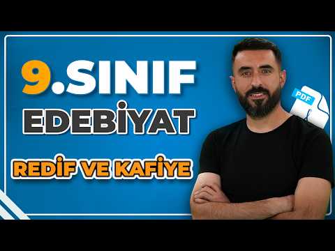 KAFİYE VE REDİF / NASIL BULUNUR? / 9.Sınıf 3.Tema Anlamın Yapı Taşları / Deniz Hoca
