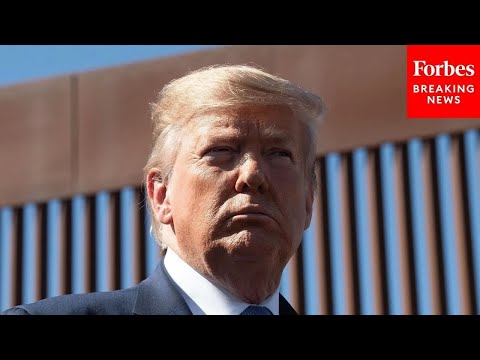 Reporter To Trump: 'Are You Finishing Building The Wall?'