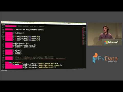 Jonathan Dinu: Scalable Pipelines with Luigi or: I’ll have the Data Engineering, hold the Java!
