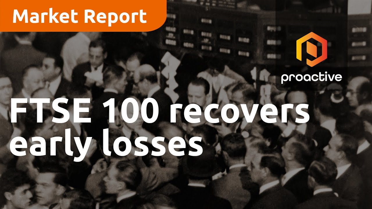 FTSE 100 recovers early losses but markets under pressure - Market Report
