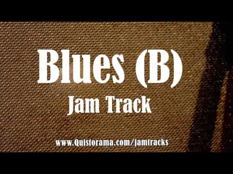 Epic Chicago Blues Backing Track (B)