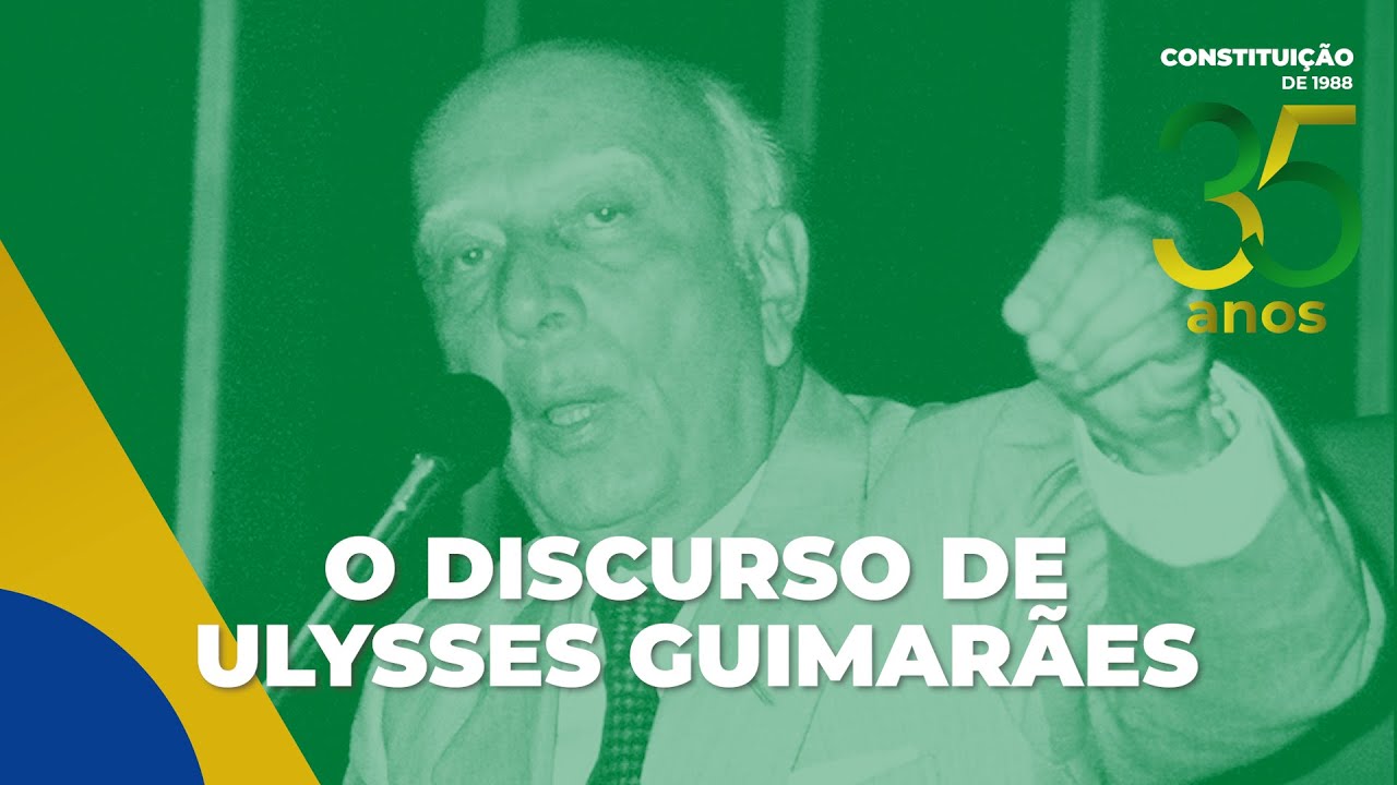 Memórias de 1988 - O discurso de Ulysses Guimarães na promulgação da Constituição