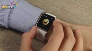 Apple Watch Sport 42mm Silver Aluminum Case with White Sport Band (MJ3N2) - відео 1