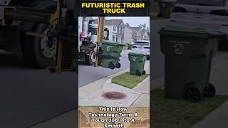 This Garbage Truck Will SHOCK You! 😱🚛✨ Futuristic Trash Tech!